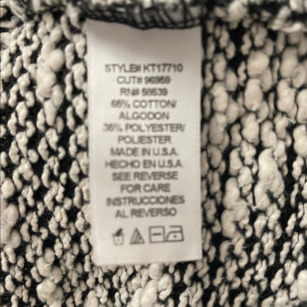 Kut from the Kloth Black and White Knit Sweater - Picture 3 of 5